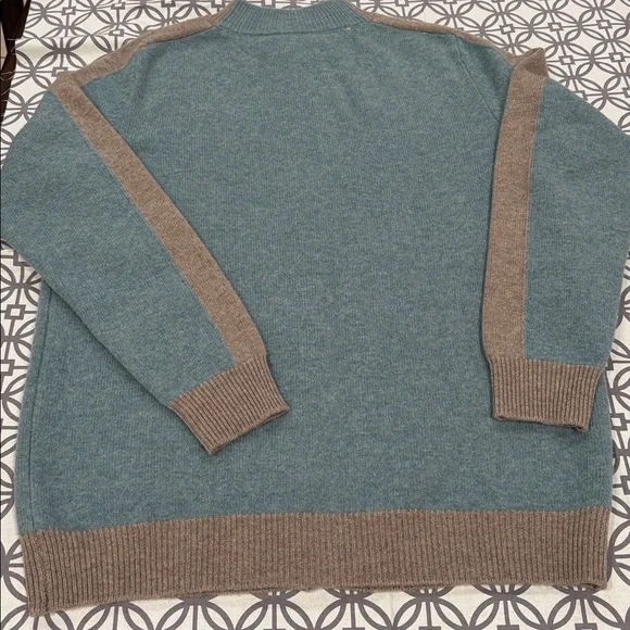 🔹NEW.. Two Tone Zip Front Mens Sweater… - Picture 4 of 6